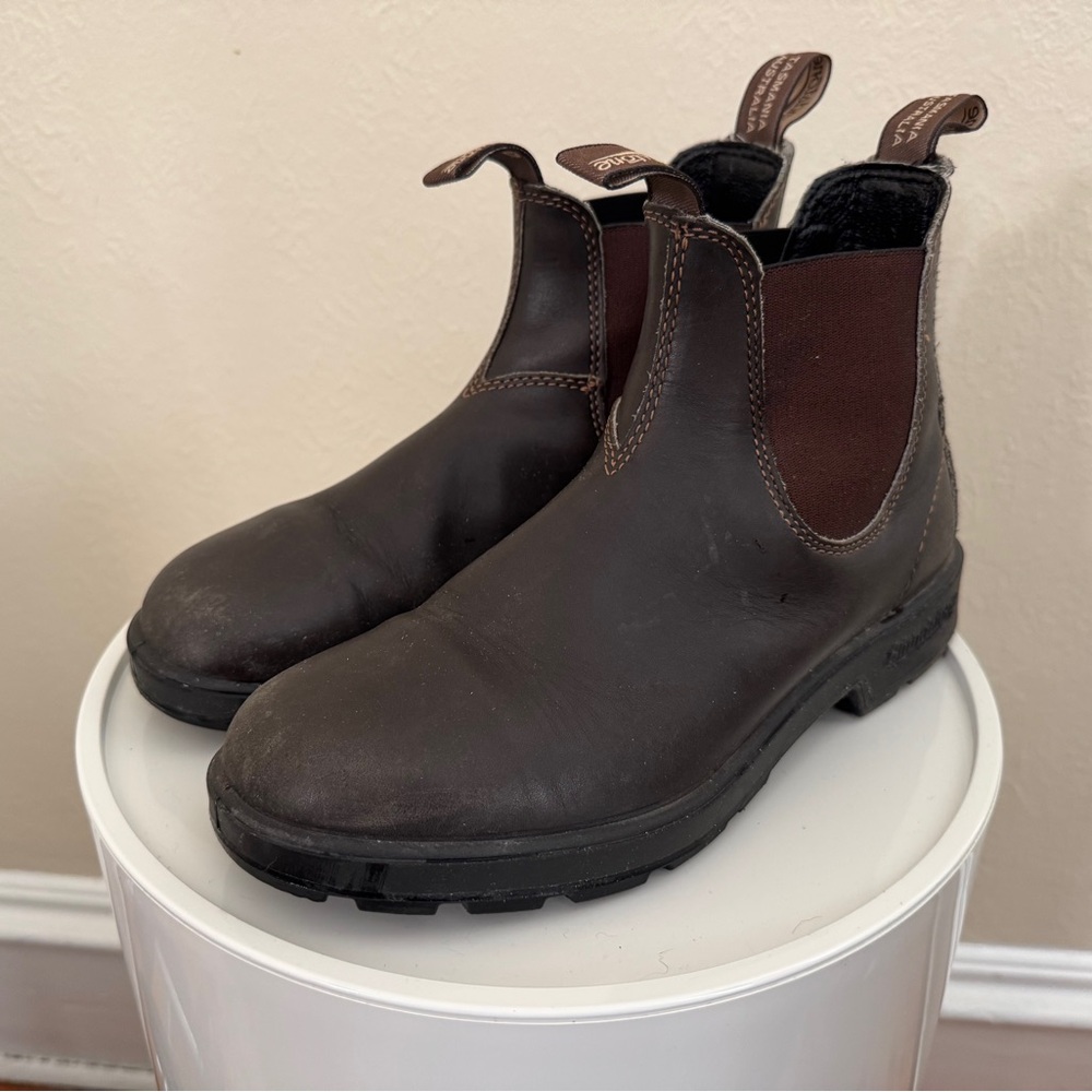 Blundstone Chelsea Brown Leather Boots